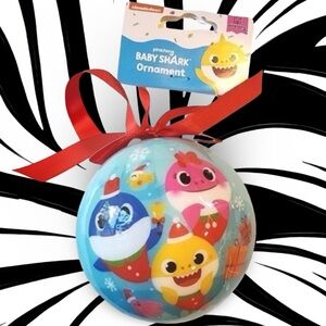 Pinkfong Baby Shark Christmas Ornament | Shatter-Proof | New